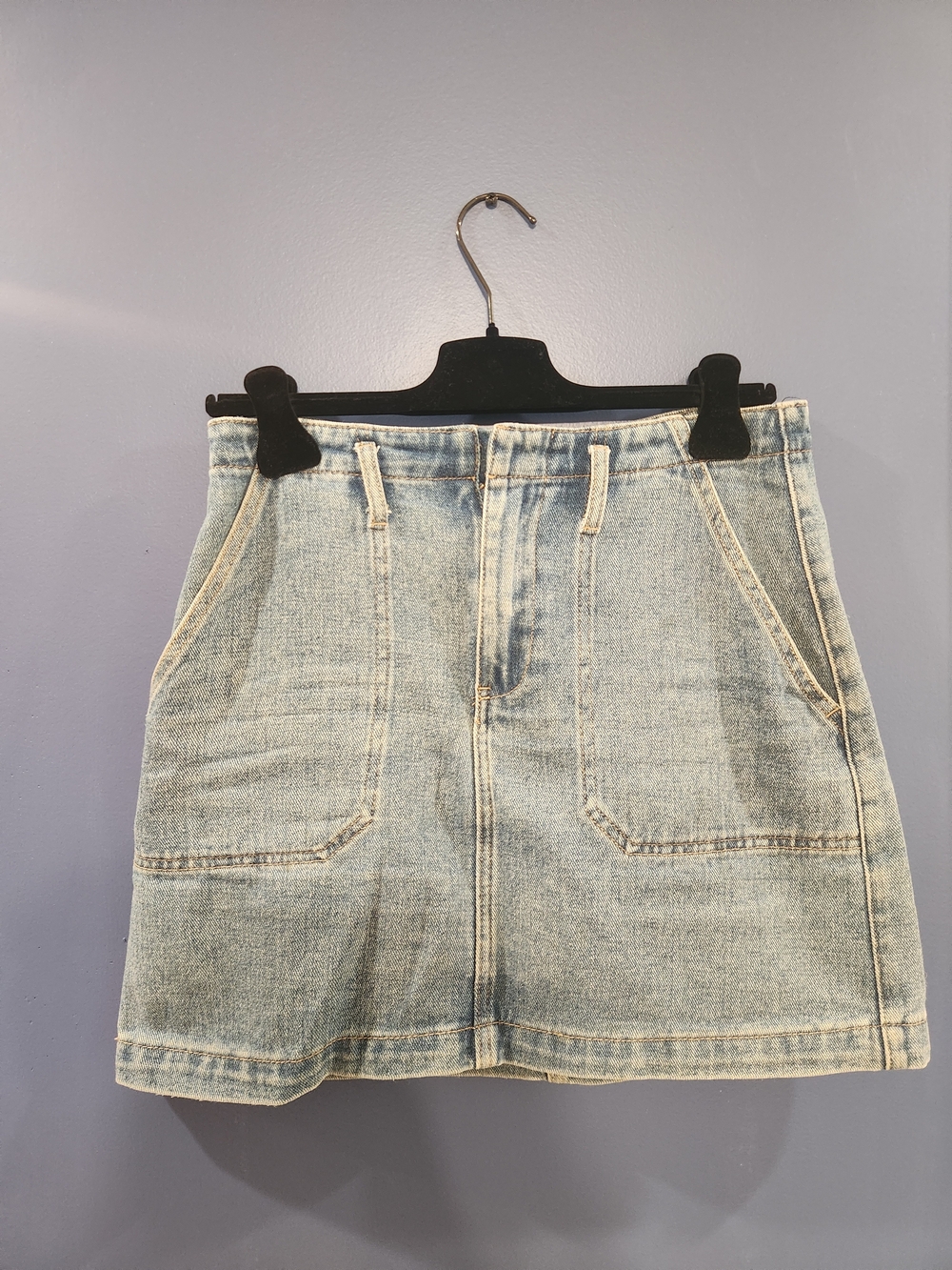 Denim Skirt In Light Blue From Forever 21
